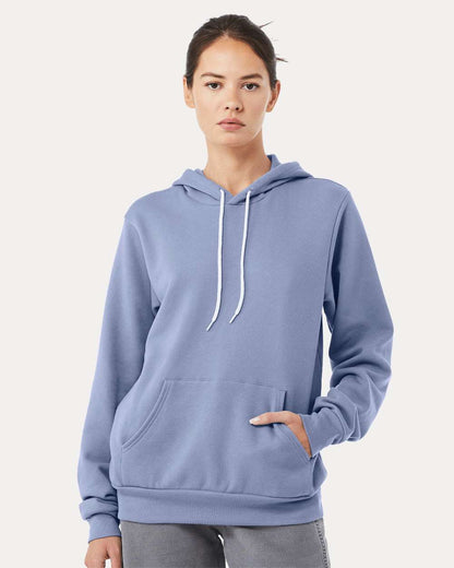 BELLA + CANVAS Sponge Fleece Hoodie 3719 #colormdl_Lavender Blue