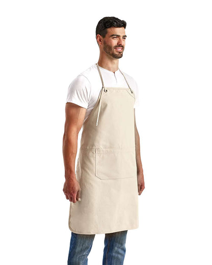 Artisan Collection by Reprime Artisan's Choice Double Pocket Canvas Apron RP181 #colormdl_Natural