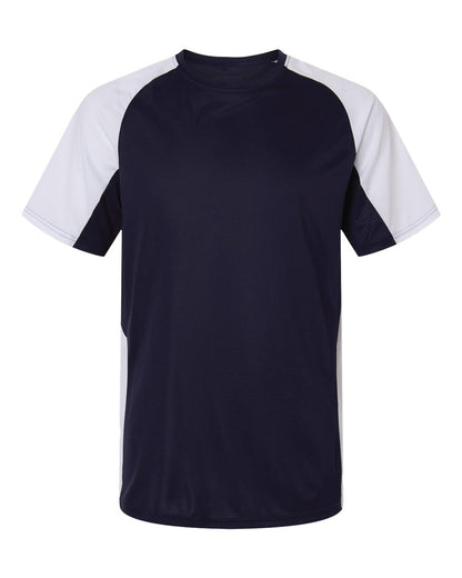 Augusta Sportswear Men's Cutter Jersey 1517 #color_Navy/ White