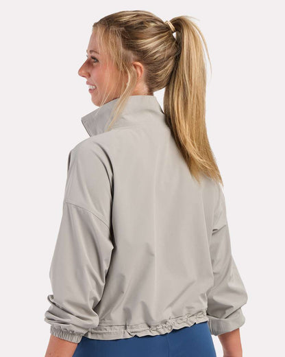 Boxercraft Women's Stretch Woven Quarter-Zip Pullover BW5204 #colormdl_Oxford