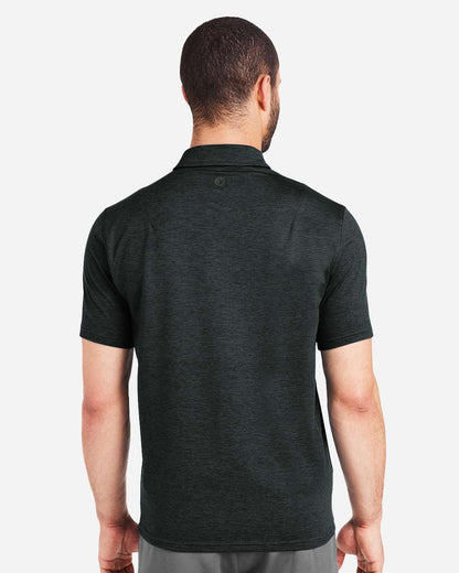Glyder Men's Fairway Marbled Jersey Polo MDP1799 #colormdl_Black