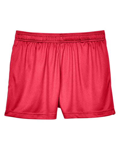 Team 365 Women's Zone Performance Shorts TT11SHW #color_Sport Red