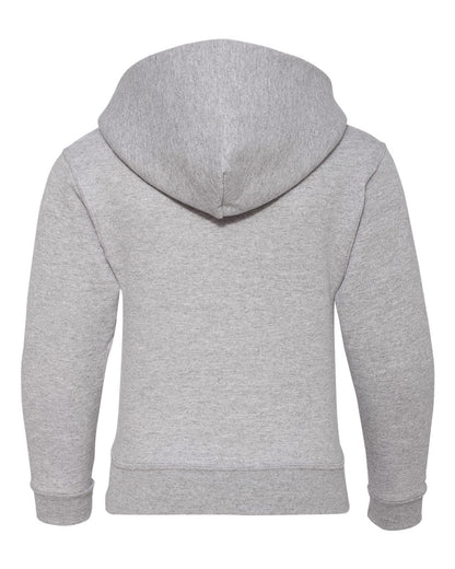 JERZEES Youth NuBlend® Hooded Sweatshirt 996YR #color_Athletic Heather