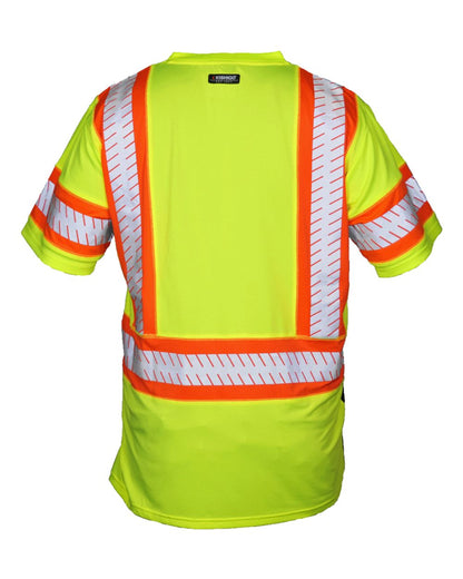 Kishigo Unisex DOT Class 3 T-Shirt 9179 #color_Lime