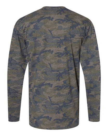 LAT Men's Fine Jersey Long Sleeve Tee 6918 #color_Vintage Camo