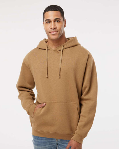LAT Unisex Elevated Fleece Hoodie Sweatshirt 6926 #colormdl_Coyote Brown