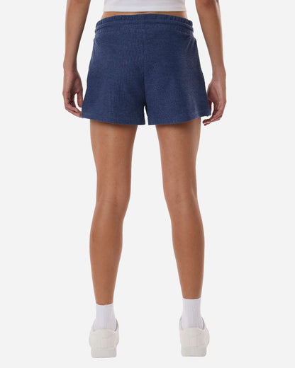 Boxercraft Women's Ribbed Knit Shorts BW6506 #colormdl_Navy