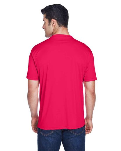 UltraClub Men's Cool & Dry Sport Performance Interlock T-Shirt 8420 #colormdl_Red