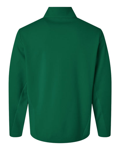 Team 365 Unisex Squad Cadet Quarter-Zip Tech Fleece Pullover TT401 #color_Sport Forest
