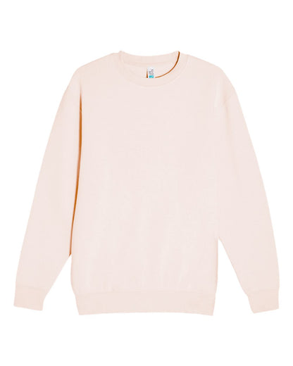Lane Seven Unisex Premium Crewneck Sweatshirt LS14004 #color_Pale Pink