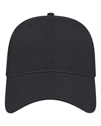 CAP AMERICA X-tra Value Polyester Trucker Cap x800 #color_Black/ Black