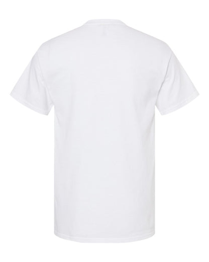 M&O Men's Gold Soft Touch T-Shirt 4800 #color_White