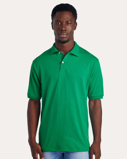 JERZEES Men's Dri-Power® Polo 437R #colormdl_Kelly