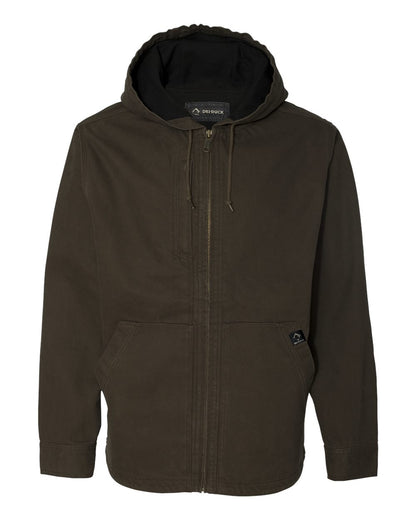 DRI DUCK Laredo Boulder Cloth™ Canvas Jacket with Thermal Lining 5090 #color_Tobacco