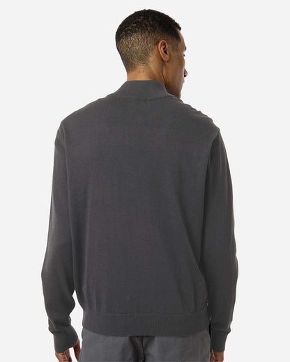 Devon & Jones Men's New Classics Quarter-Zip Sweater DG446 #colormdl_Graphite