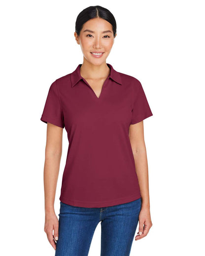 CORE365 Women's Market Snag Protect Mesh Polo CE104W #colormdl_Burgundy