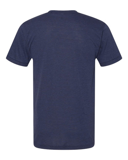American Apparel Unisex Triblend Track Tee TR401 #color_Tri-Indigo
