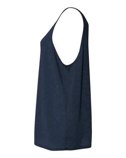 BELLA + CANVAS Women's Slouchy Tank 8838 #color_Heather Navy