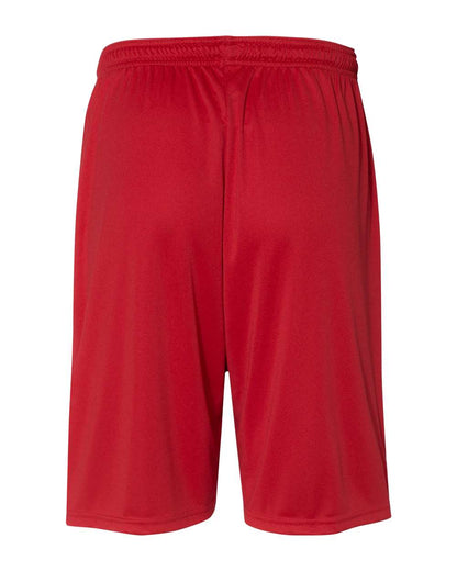 Russell Athletic Men's Dri-Power® Essential 10" Shorts with Pockets TS7X2M #color_True Red