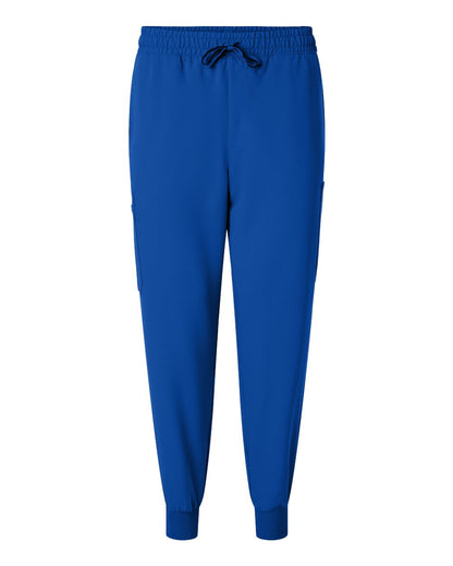 Jaanuu Men's Osmo 8-Pocket Scrub Joggers M20002 #color_Royal Blue