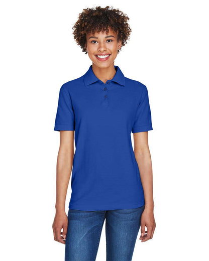 UltraClub Women's Whisper Pique Polo 8541 #colormdl_Royal