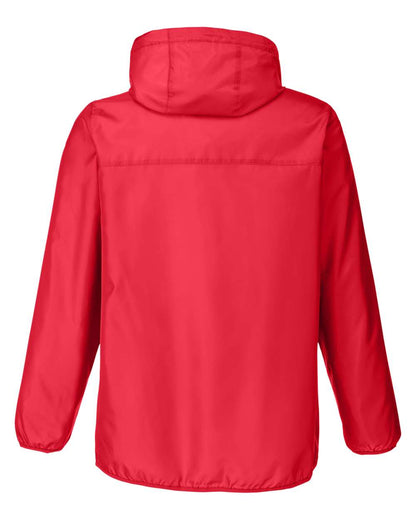 Team 365 Unisex Zone Protect Packable Anorak Jacket TT77 #color_Sport Red