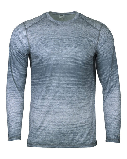 Paragon Men's Mirage Performance Long Sleeve T-Shirt 234 #color_Steel