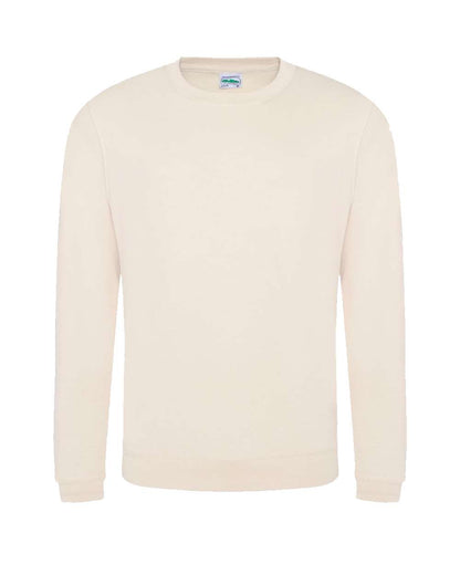 AWDis Unisex College Crewneck Sweatshirt JHA030 #color_Vanilla Milkshake