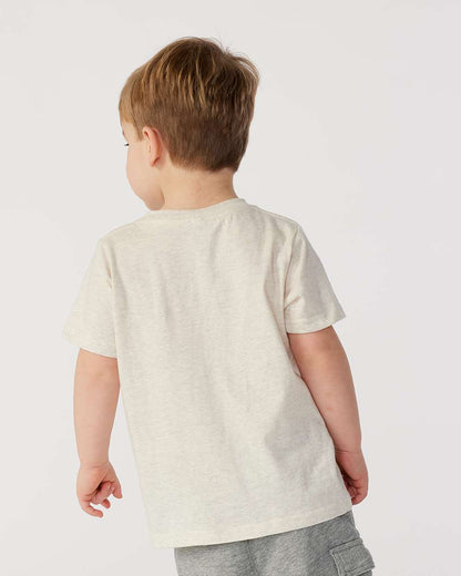 Rabbit Skins Toddler Fine Jersey Tee 3321 #colormdl_Natural Heather