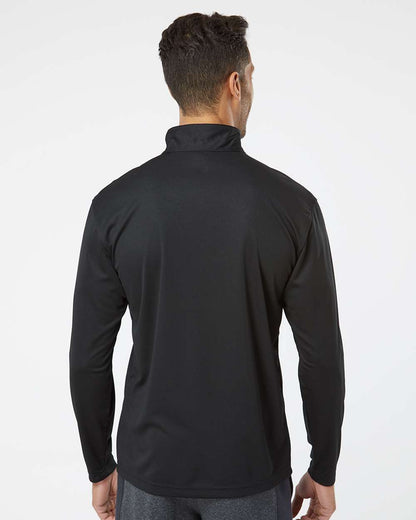 Paragon Unisex Malibu Performance Quarter-Zip Pullover 350 #colormdl_Black