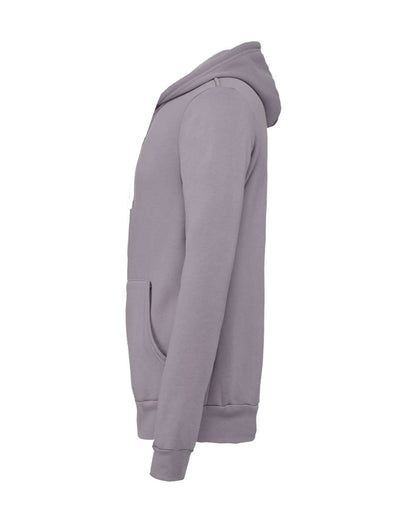 BELLA + CANVAS Sponge Fleece Full-Zip Hoodie 3739 #color_Storm