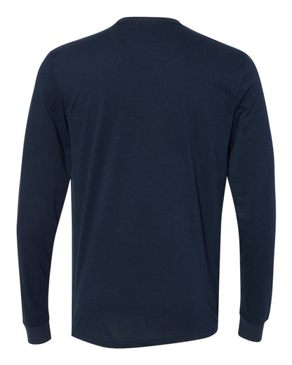 Next Level Sueded Long Sleeve T-Shirt 6411 #color_Midnight Navy