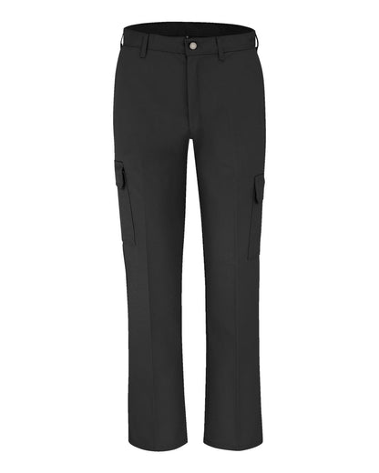 Dickies Men's Odd Sizes Industrial Cargo Pants LP60ODD #color_Black - 37 Unhemmed