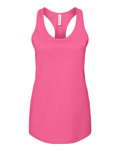 BELLA + CANVAS Women's Jersey Racerback Tank 6008 #color_Charity Pink