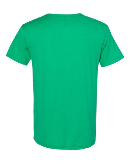 Hanes Modal Triblend T-Shirt MO100 #color_Kelly Green Triblend