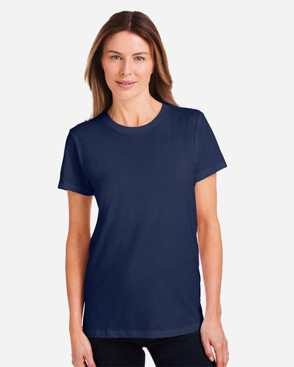 Under Armour Women's Athletic 2.0 T-Shirt 1383284 #colormdl_Midnight Navy/ White