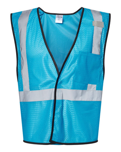 Kishigo Unisex EV Series® Enhanced Visibility Non-ANSI Vest B120-131 #color_Electric Blue - B130