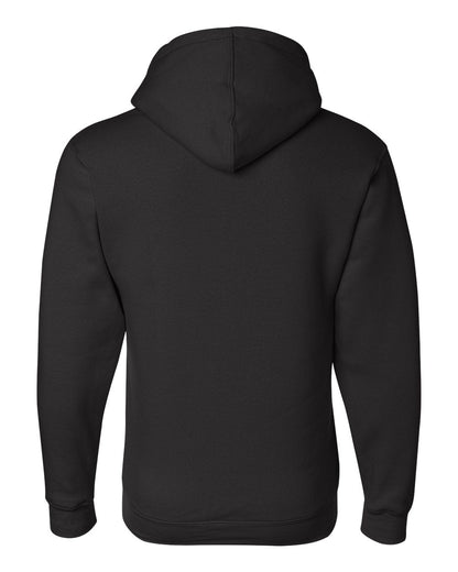 Bayside USA-Made Full-Zip Hooded Sweatshirt 900 #color_Black