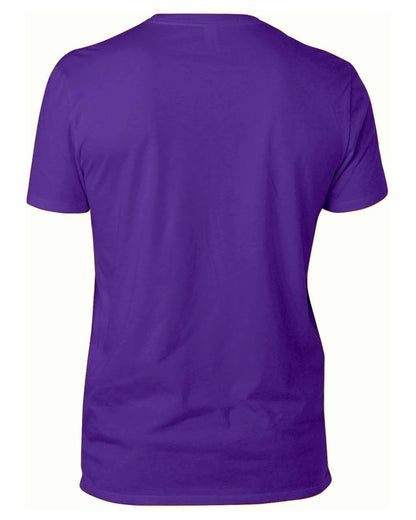 Threadfast Apparel Unisex Ultimate CVC T-Shirt 100A #color_Purple