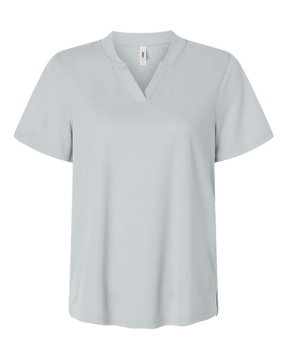 CORE365 Women's Nova Performance Pique Polo CE108W #color_Platinum