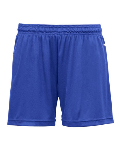 Badger Women's B-Core 5" Inseam Shorts 4116 #color_Royal