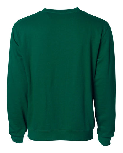 Independent Trading Co. Midweight Crewneck Sweatshirt SS3000 #color_Dark Green