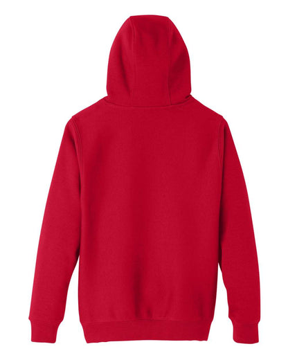 Team 365 Youth Zone HydroSport™ Heavyweight Hooded Sweatshirt TT96Y #color_Sport Red