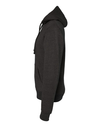 J. America Men's Cloud Fleece Hooded Sweatshirt 8620 #color_Charcoal Heather