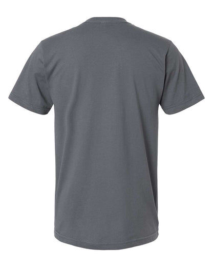 American Apparel Unisex Fine Jersey Tee 2001 #color_Asphalt