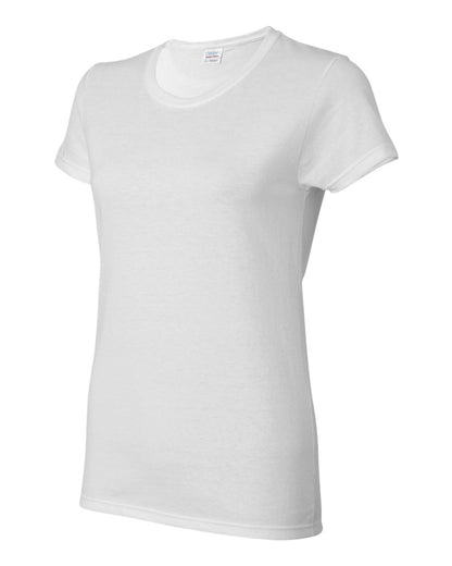 Gildan Women's Heavy Cotton™ T-Shirt 5000L #color_White