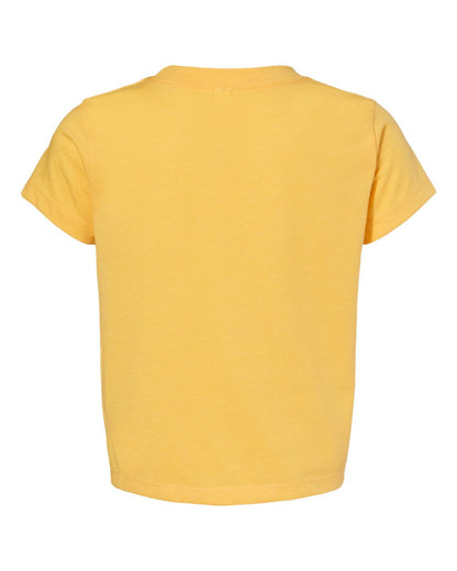 BELLA + CANVAS Toddler Jersey Tee 3001T #color_Heather Yellow Gold