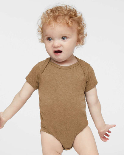 Rabbit Skins Infant Fine Jersey Bodysuit 4424 #colormdl_Vintage Coyote Brown