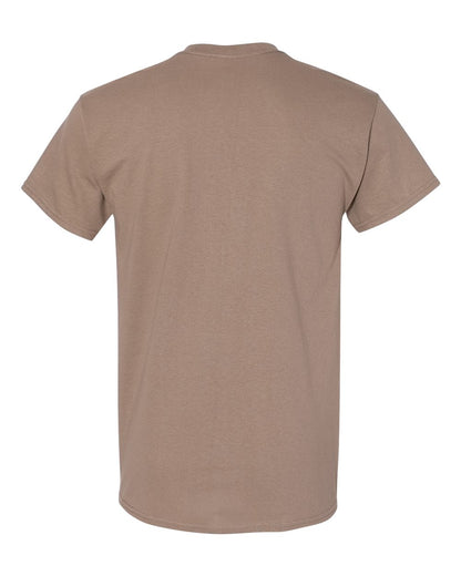 Gildan Unisex Heavy Cotton™ T-Shirt 5000 #color_Brown Savana