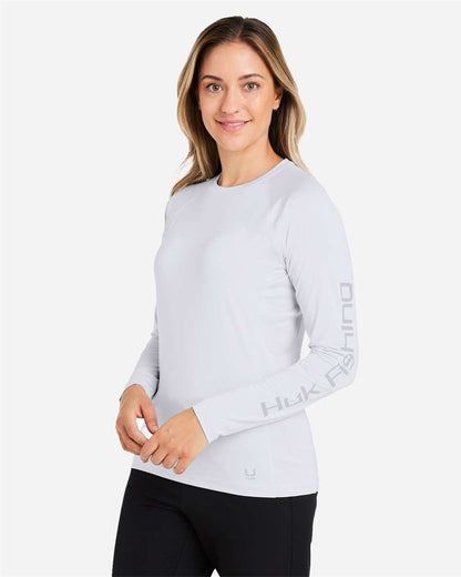 HUK Women's LoPro Pursuit T-Shirt H612L04 #colormdl_White